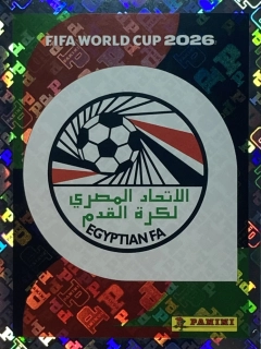 2026 FIFA World Cup Stickers #EGY01 Team Logo - FOIL