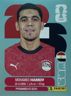 2026 FIFA World Cup Stickers #EGY04 Mohamed Hamdy