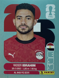2026 FIFA World Cup Stickers #EGY05 Yasser Ibrahim