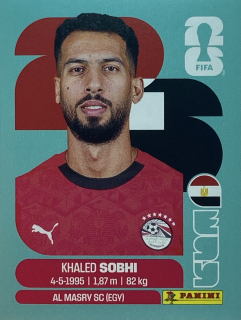 2026 FIFA World Cup Stickers #EGY06 Khaled Sobhi