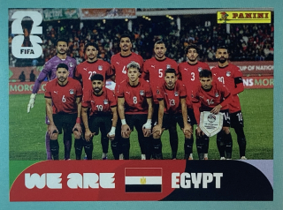 2026 FIFA World Cup Stickers #EGY13 We Are Egypt