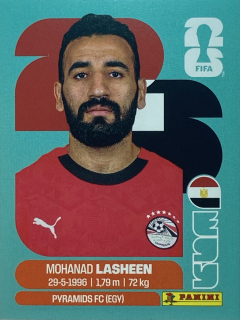 2026 FIFA World Cup Stickers #EGY14 Mohanad Lasheen
