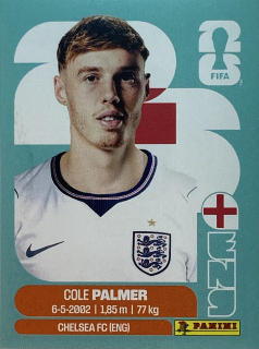 2026 FIFA World Cup Stickers #ENG12 Cole Palmer