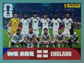 2026 FIFA World Cup Stickers #ENG13 We Are England
