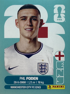 2026 FIFA World Cup Stickers #ENG16 Phil Foden