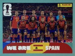 2026 FIFA World Cup Stickers #ESP13 We Are Spain