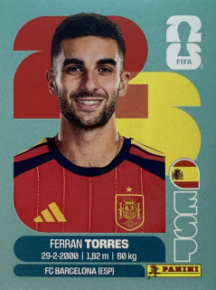 2026 FIFA World Cup Stickers #ESP18 Ferran Torres