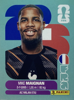 2026 FIFA World Cup Stickers #FRA02 Mike Maignan