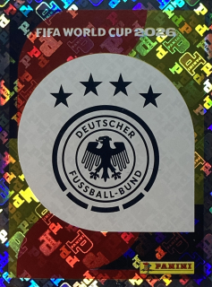 2026 FIFA World Cup Stickers #GER01 Team Logo - FOIL