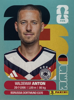2026 FIFA World Cup Stickers #GER07 Waldemar Anton