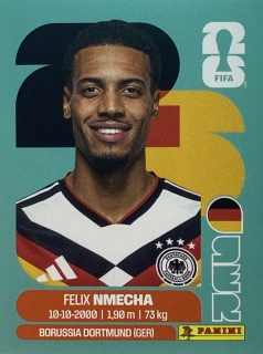 2026 FIFA World Cup Stickers #GER12 Felix Nmecha