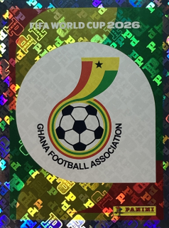 2026 FIFA World Cup Stickers #GHA01 Team Logo - FOIL