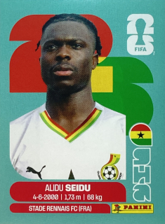 2026 FIFA World Cup Stickers #GHA05 Alidu Seidu