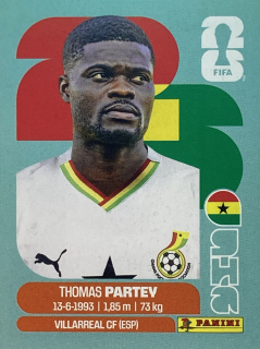 2026 FIFA World Cup Stickers #GHA10 Thomas Partey