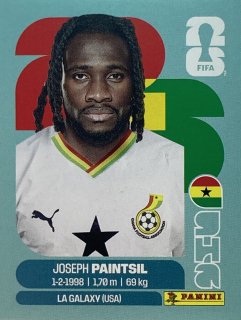 2026 FIFA World Cup Stickers #GHA18 Joseph Paintsil