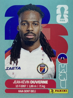 2026 FIFA World Cup Stickers #HAI05 Jean-Kévin Duverne
