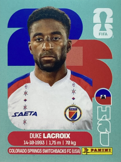 2026 FIFA World Cup Stickers #HAI07 Duke Lacroix
