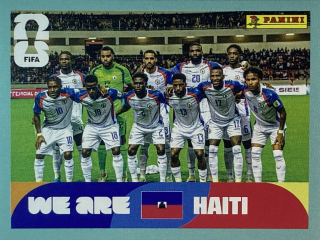 2026 FIFA World Cup Stickers #HAI13 We Are Haiti