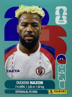 2026 FIFA World Cup Stickers #HAI18 Duckens Nazon