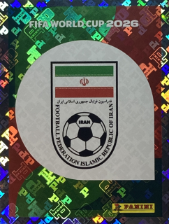2026 FIFA World Cup Stickers #IRN01 Team Logo - FOIL