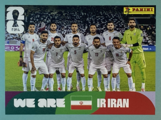 2026 FIFA World Cup Stickers #IRN13 We Are Iran