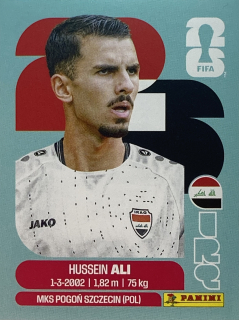2026 FIFA World Cup Stickers #IRQ04 Hussein Ali