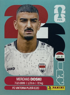 2026 FIFA World Cup Stickers #IRQ06 Merchas Doski