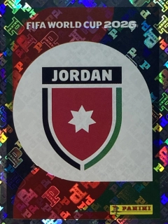 2026 FIFA World Cup Stickers #JOR01 Team Logo - FOIL
