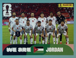 2026 FIFA World Cup Stickers #JOR13 We Are Jordan