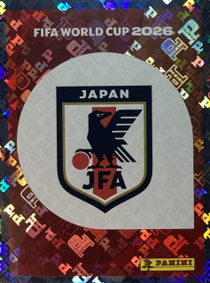 2026 FIFA World Cup Stickers #JPN01 Team Logo - FOIL