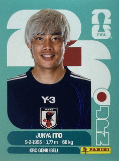 2026 FIFA World Cup Stickers #JPN18 Junya Ito
