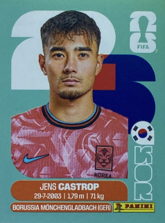 2026 FIFA World Cup Stickers #KOR15 Jens Castrop