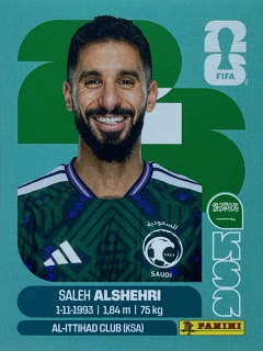 2026 FIFA World Cup Stickers #KSA19 Saleh Alshehri