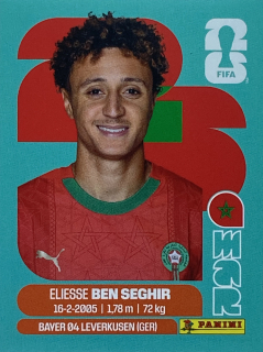 2026 FIFA World Cup Stickers #MAR12 Eliesse Ben Seghir
