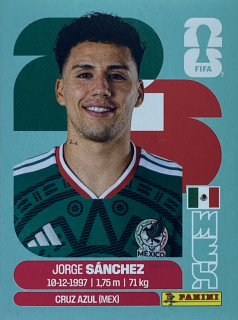 2026 FIFA World Cup Stickers #MEX04 Jorge Sánchez