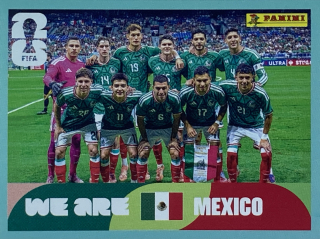 2026 FIFA World Cup Stickers #MEX13 We Are Mexico