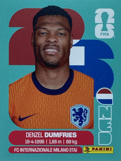 2026 FIFA World Cup Stickers #NED06 Denzel Dumfries