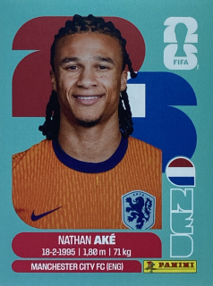 2026 FIFA World Cup Stickers #NED07 Nathan Aké