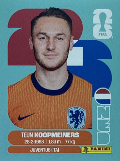 2026 FIFA World Cup Stickers #NED12 Teun Koopmeiners