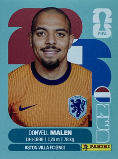 2026 FIFA World Cup Stickers #NED18 Donyell Malen