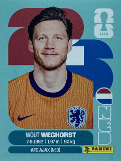 2026 FIFA World Cup Stickers #NED19 Wout Weghorst
