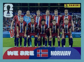 2026 FIFA World Cup Stickers #NOR13 We Are Norway
