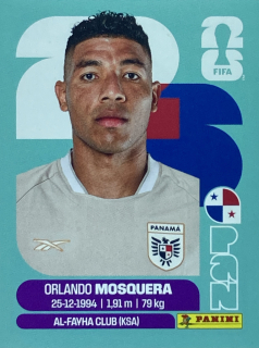 2026 FIFA World Cup Stickers #PAN02 Orlando Mosquera