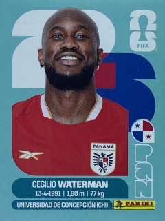 2026 FIFA World Cup Stickers #PAN18 Cecilio Waterman