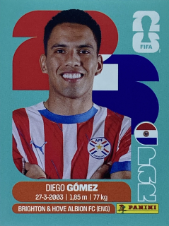 2026 FIFA World Cup Stickers #PAR10 Diego Gómez
