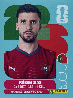 2026 FIFA World Cup Stickers #POR04 Rúben Dias