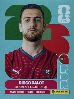 2026 FIFA World Cup Stickers #POR06 Diogo Dalot