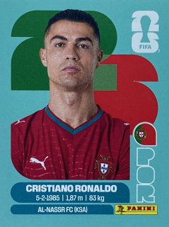 2026 FIFA World Cup Stickers #POR15 Cristiano Ronaldo