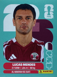 2026 FIFA World Cup Stickers #QAT04 Lucas Mendes