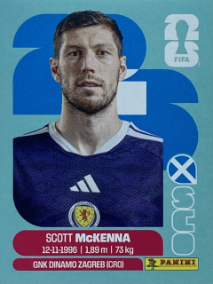 2026 FIFA World Cup Stickers #SCO07 Scott McKenna